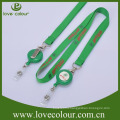 Promotion Pull reel Retractable id badge holders for lanyard with good price